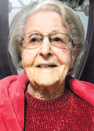 HODGE: Marjorie (Johns) formerly of Exeter and Ripley